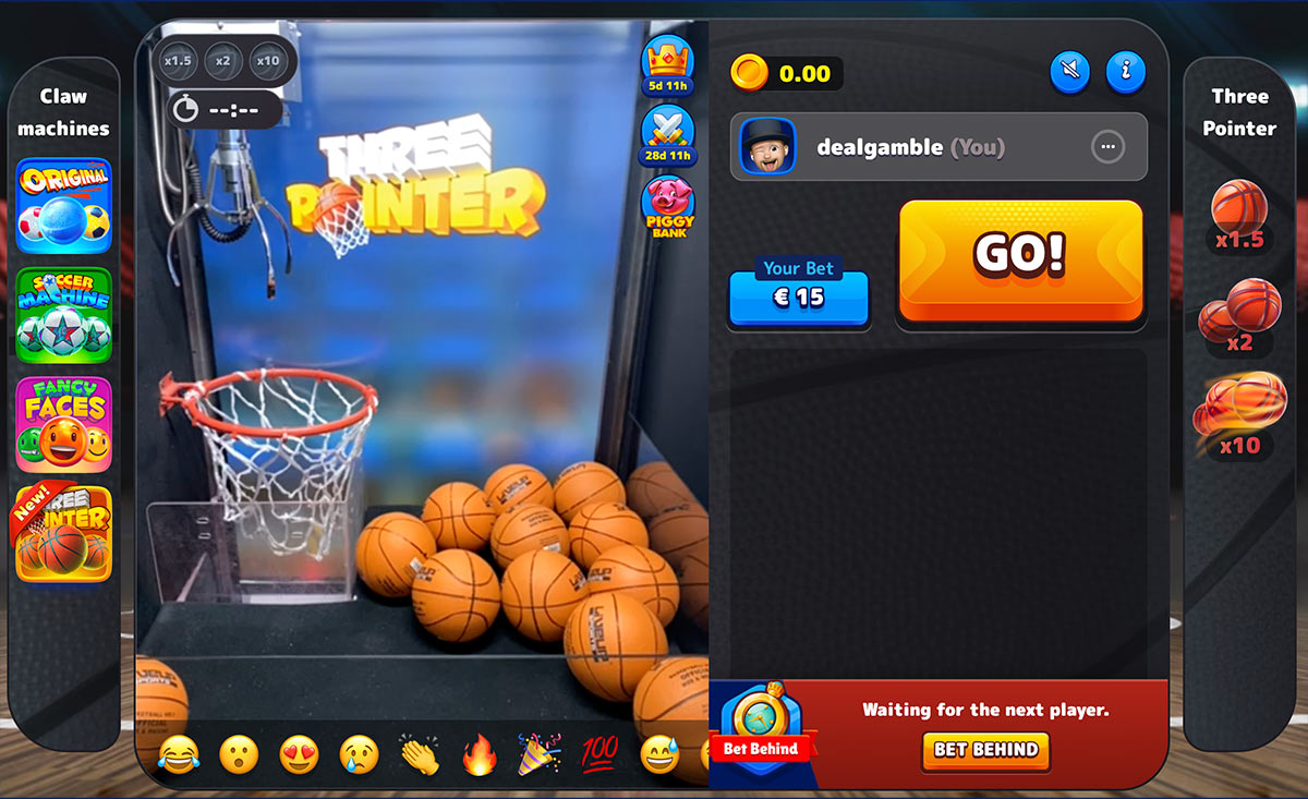 Online pokie game interface with vibrant symbols